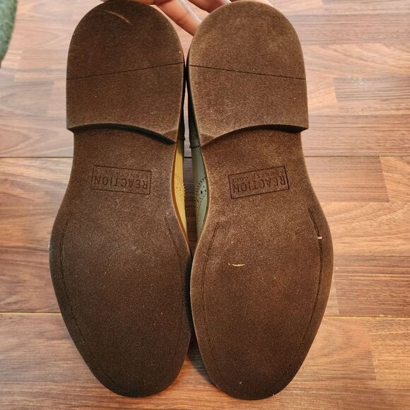 Kenneth Cole Reaction Knock  Chelsea  Brogue Wingtip Boots 12 NIB - Picture 8 of 9